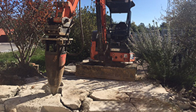 BRH pour mini-pelle Rammer Sandvik