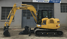 Mini-pelle 8 t KOMATSU PC80MR-5