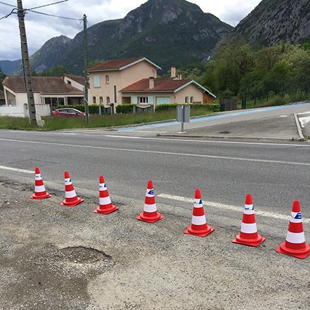 Cône de signalisation de chantier K5A