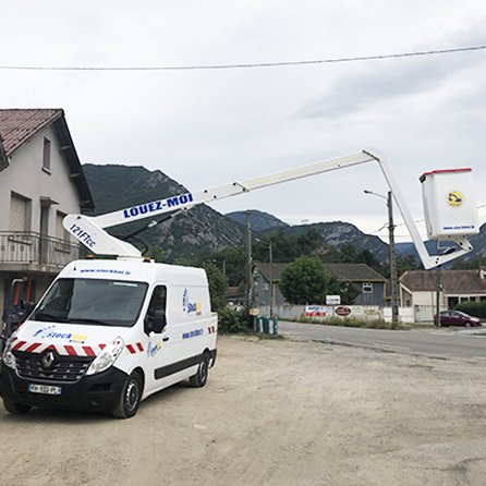 Fourgon nacelle 12 m FRANCE ELEVATEUR