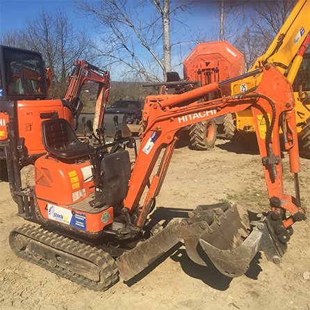 Micro-pelle 1 t arceau Hitachi