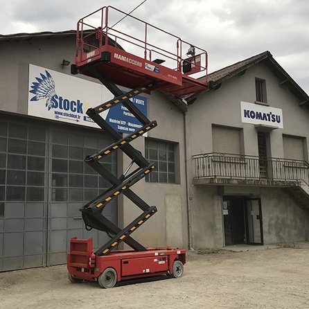 Nacelle ciseaux 10 m MANITOU