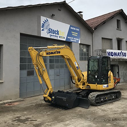 Mini-pelle 8 t KOMATSU PC80MR-5