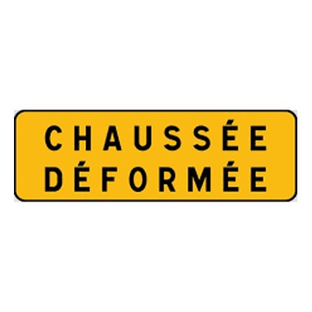Panneaux "Chaussée déformée" (KM9)