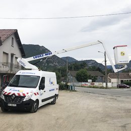 Fourgon nacelle 12 m FRANCE ELEVATEUR